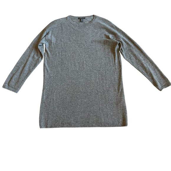 Eileen Fisher 100% Cashmere Sweater Mini Dress Tunic Soft Stretch Size XS Womens - Picture 1 of 11